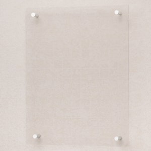 White 11x14&quot; Acrylic Float Frame