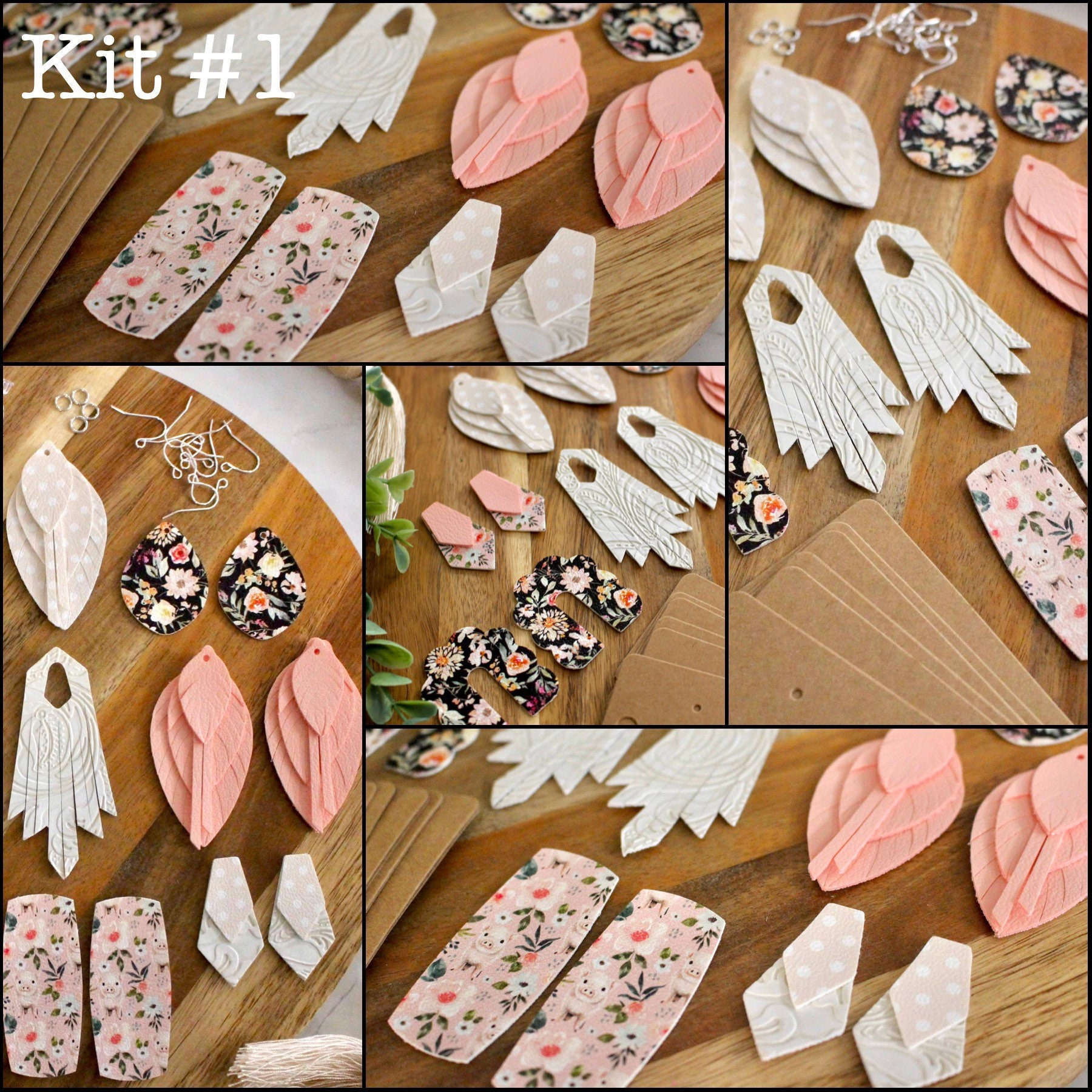 DIY Boho Earring Making Kit Cute Earring Making Kit Do It Etsy