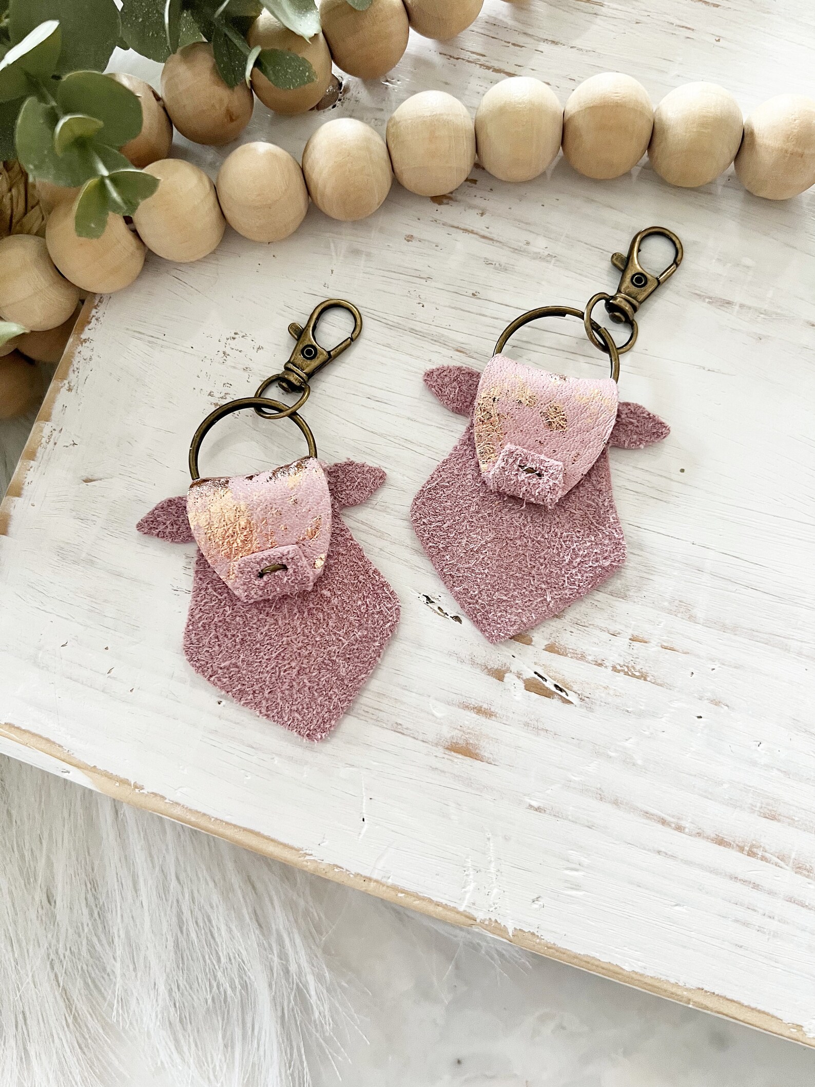 Highland Cow Keychain Cow Keychain Farm Keychain. Ranch Etsy