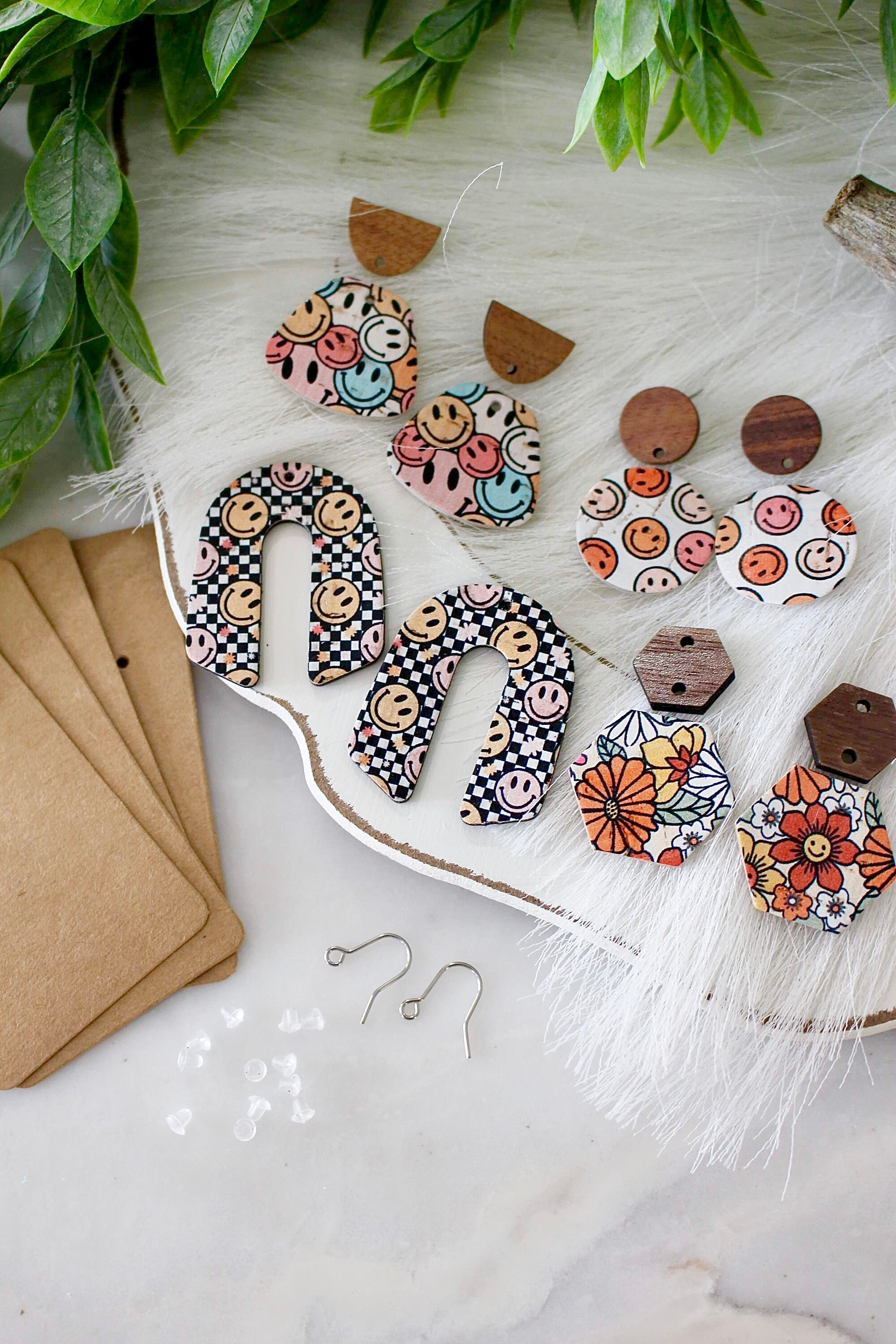 DIY Earring Making Kit Do It Yourself Earring Kit Beginner Etsy