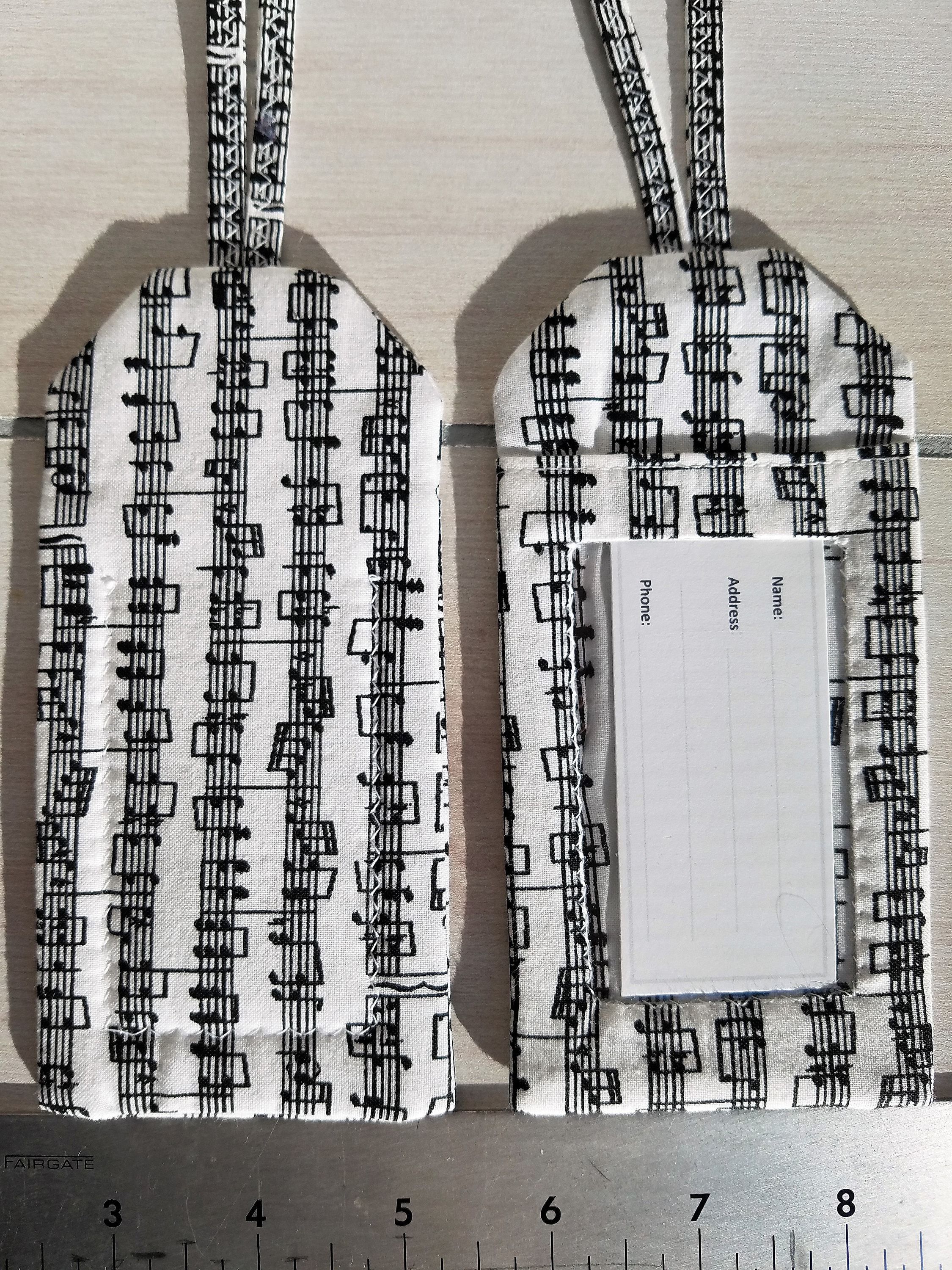 Printable Luggage Tags Black And White