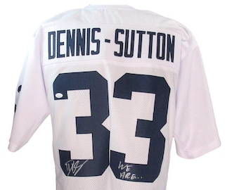 Dani Dennis-Sutton Autographed/Inscribed Custom Jersey Penn State