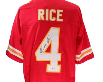 Rashee Rice Autographed Full Name Chiefs Jersey