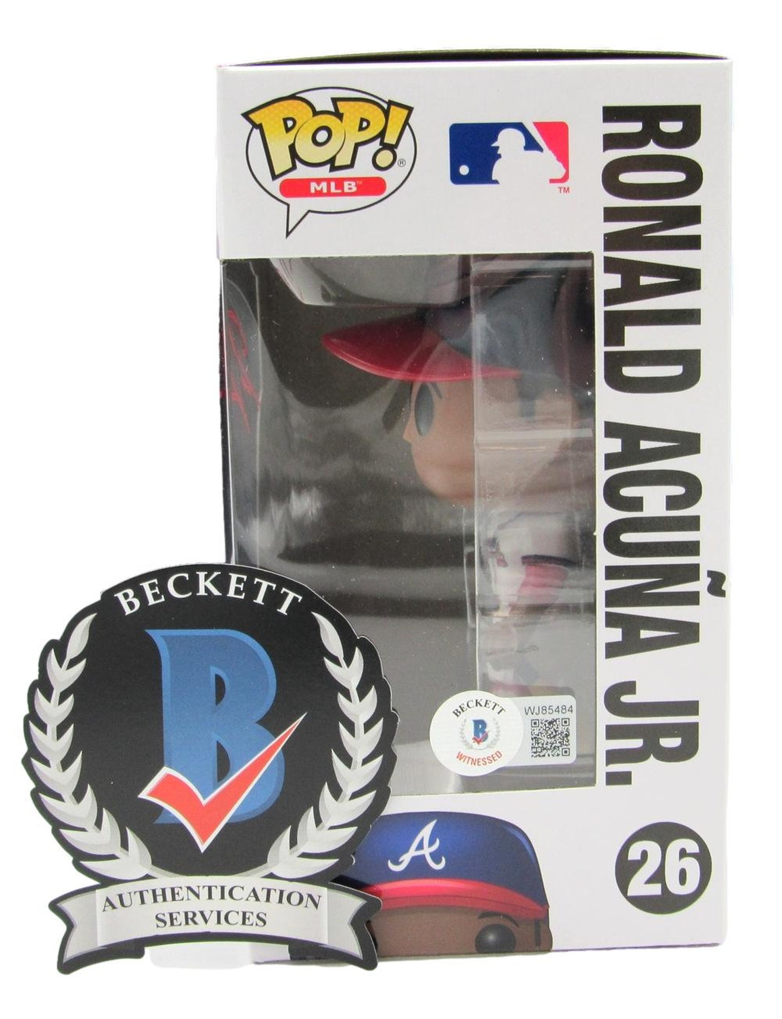 Ronald Acuna Jr. Signed/Autographed Braves Funko Pop Figure | Etsy