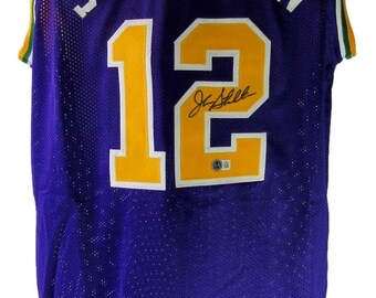 John Stockton Autographed Jersey Utah Jazz