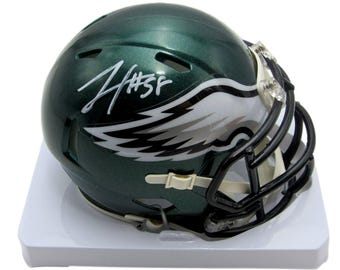 Jaylx Hunt Eagles Signed/Autographed Speed Mini Helmet