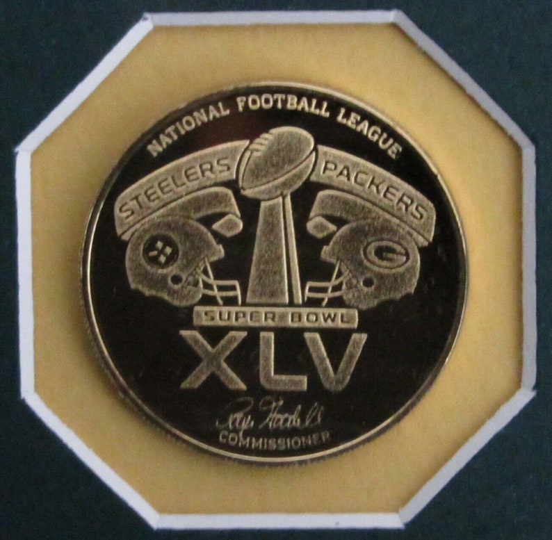 Green Bay Packers 4time Super Bowl Champions 4 Coins & Etsy
