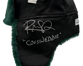 Randy Quaid Autographed Trapper Hat Cousin Eddie Christmas Vacation