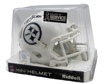 Jack Sawyer Signed/Autographed Pittsburgh Steelers Salute To Service Mini Helmet