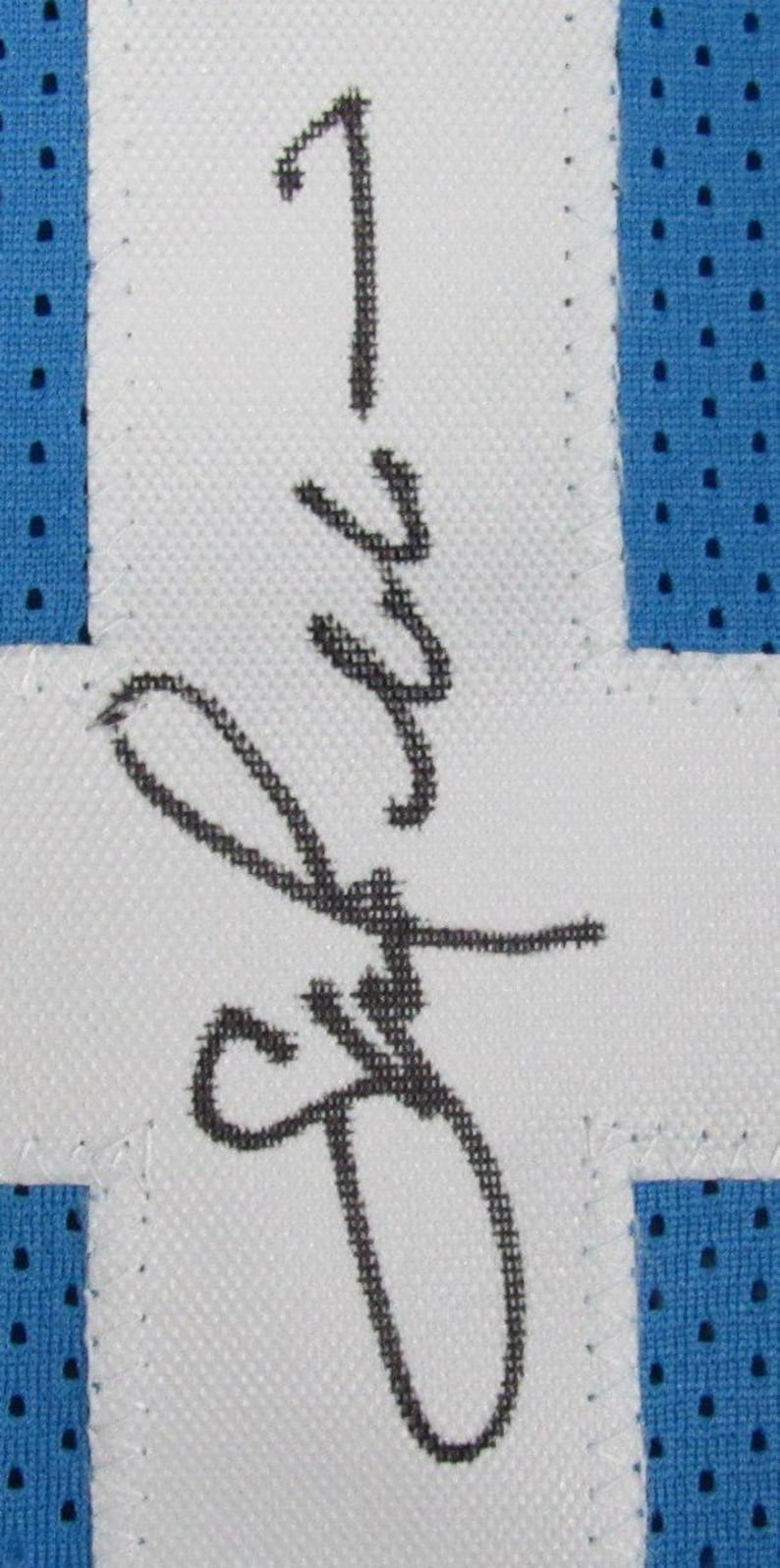 Sam Perkins UNC Tar Heels Signed/Autographed Custom Jersey Bild 2