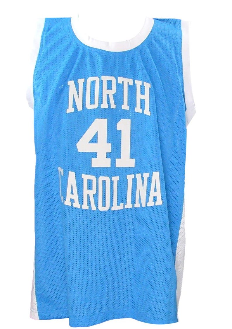 Sam Perkins UNC Tar Heels Signed/Autographed Custom Jersey Bild 3