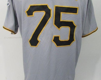 Jeff Livesey Pirates 2017 Game Used/Worn Grey Jersey MLB