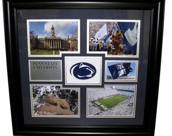 Penn State Landmarks Framed Photo Collage