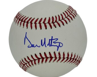Don Mattingly Signed/Auto OML Baseball New York Yankees
