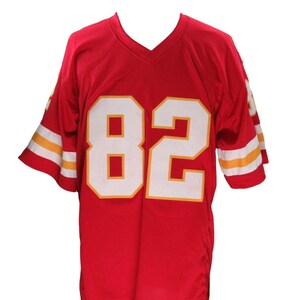 Dante Hall Signed/Autographed Red Custom Football Jersey Kansas City Chiefs imagen 3