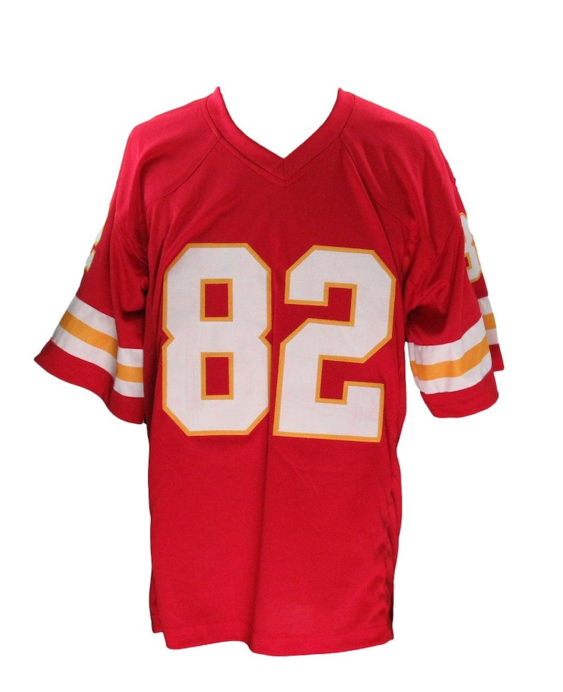 Dante Hall Signed/Autographed Red Custom Football Jersey Kansas City Chiefs imagen 3