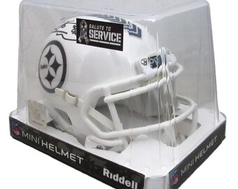 Hines Ward Signed/Auto Salute To Service Mini Helmet Steelers