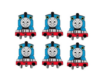 Set Of 12 Thomas The Train Thomas The Train Birthday Etsy