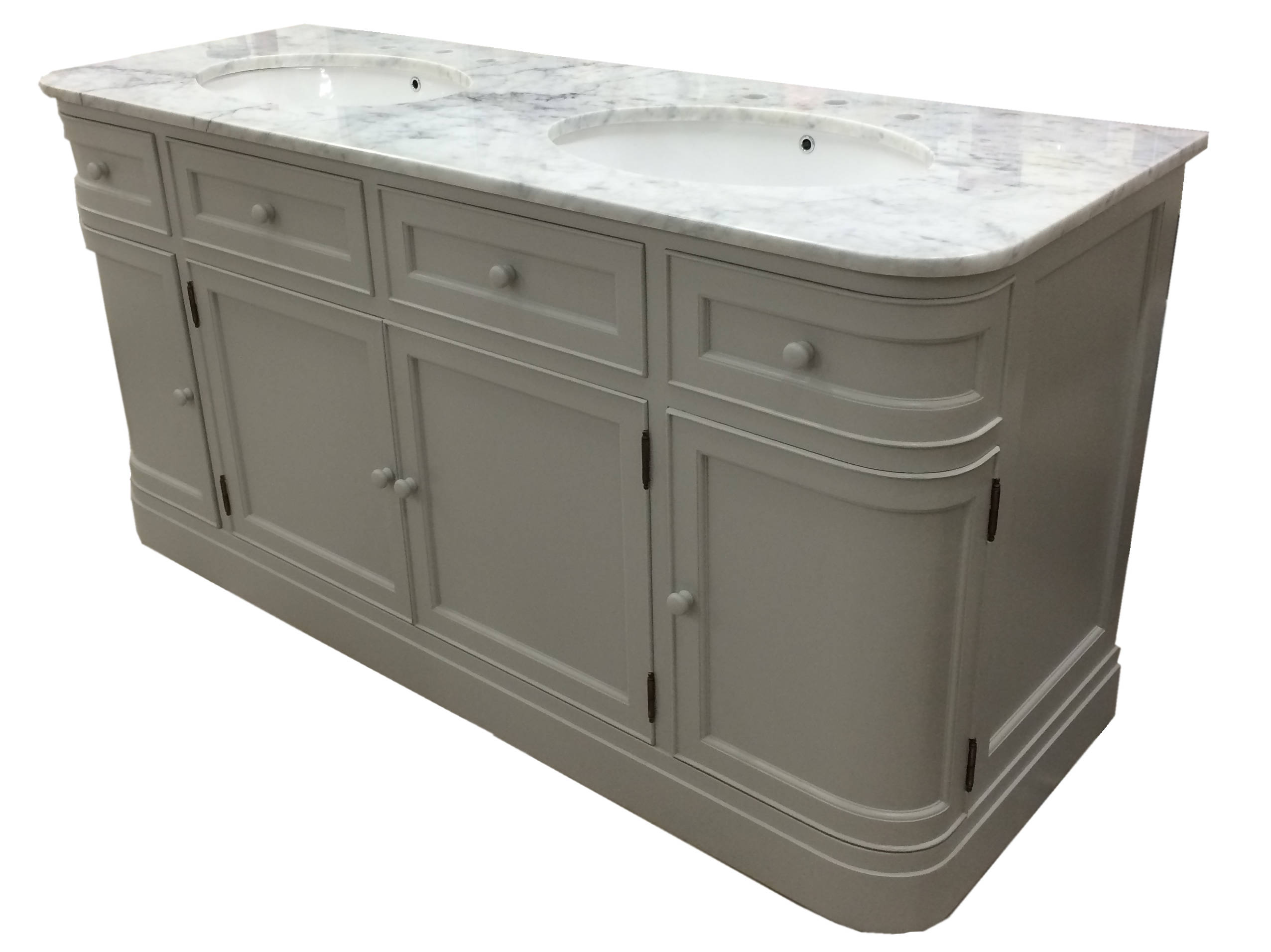 Hargrave Double Sink Bathroom Vanity Unit (any Colour!) - Etsy UK