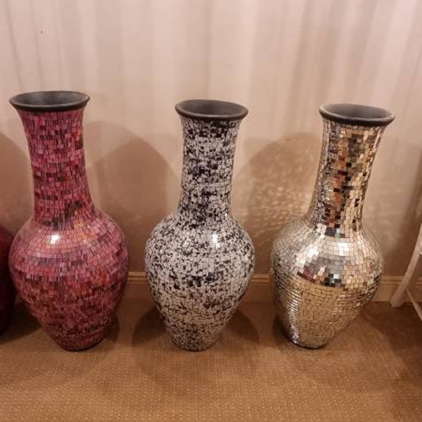 Mosaic Vase Etsy