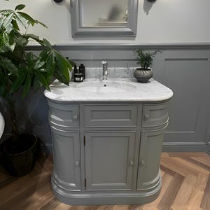 Hargrave Single Sink Bathroom Vanity Unit (Any Colour!)