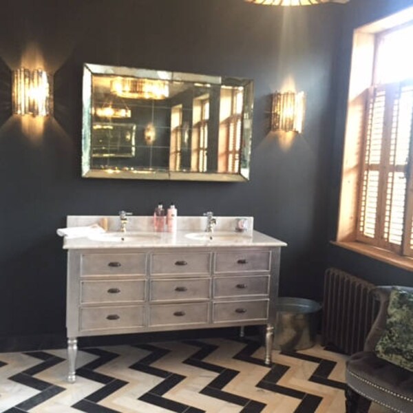 Double Vanity Unit Etsy UK