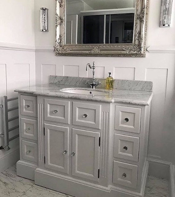 Shaker style vanity unit deals