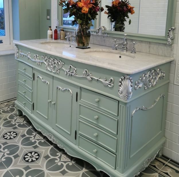 Louis Xvi Style Double Sink Bathroom Vanity Unit Canada Louis Xvi Style Double Sink Bathroom, 48 Double Sink Bathroom Vanity Canada