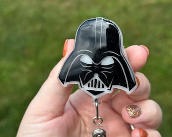 Dark father badge reel