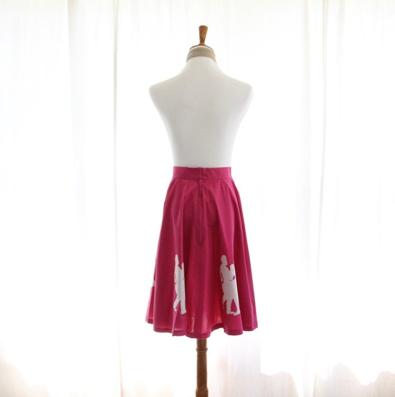 50s Vtg Sock Hop Skirt Costume Small 1950s Vintag… - image 3