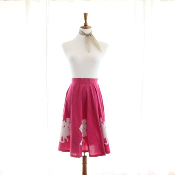 50s Vtg Sock Hop Skirt Costume Small 1950s Vintag… - image 5