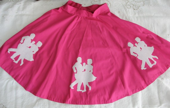 50s Vtg Sock Hop Skirt Costume Small 1950s Vintag… - image 6