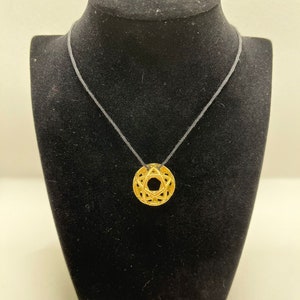 Genesa Pentasfera Medium Pendant 22 mm diameter: bronze and brass alloy