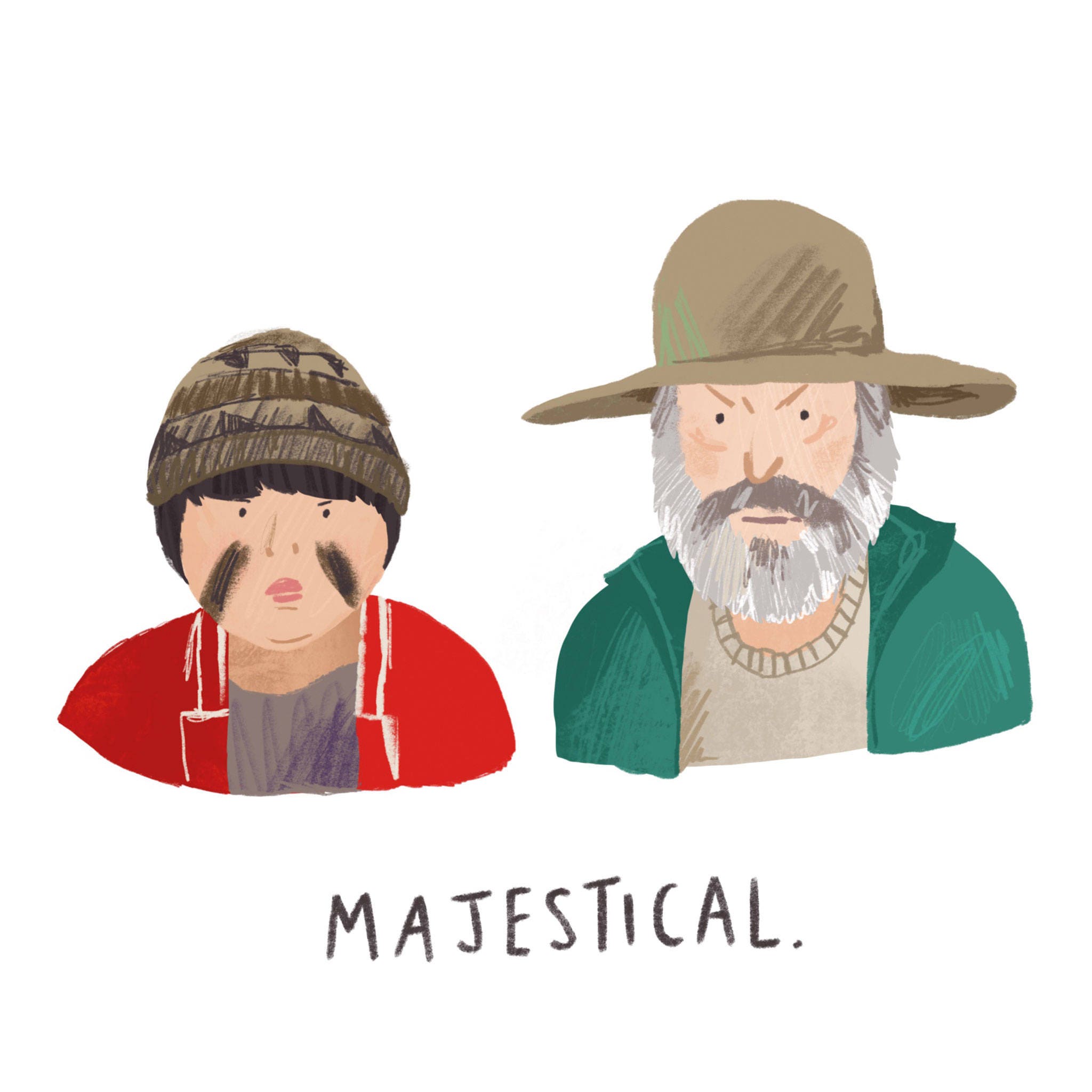 Hunt for the Wilderpeople Majestical Ricky Baker Inspired Etsy