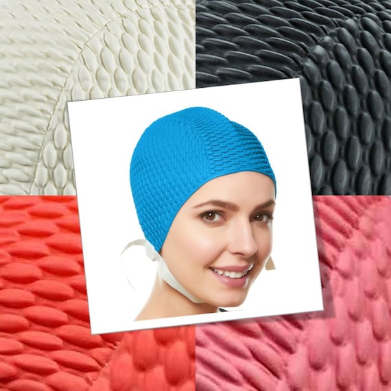 Bonnet de Bain pour Cheveux Longs - Bonnets de Natation pour