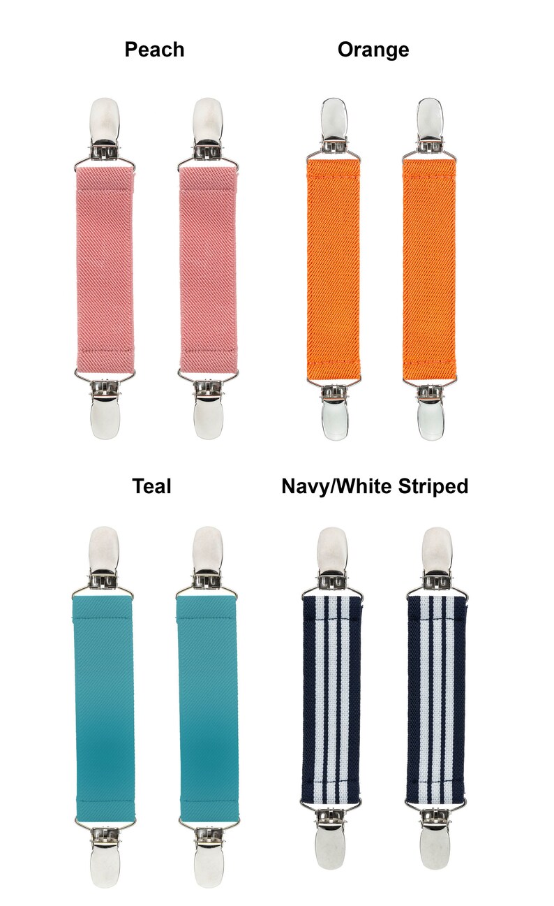 Hold em Boot Clips Elastic Leg Straps Pant Stirrups Adjustable Or