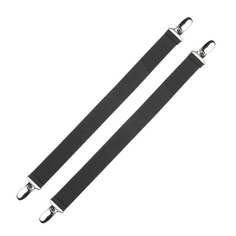 Holdem Biker Elastic Boot Stirrup Strap Motorcycle EXTRA STRONG CLIP