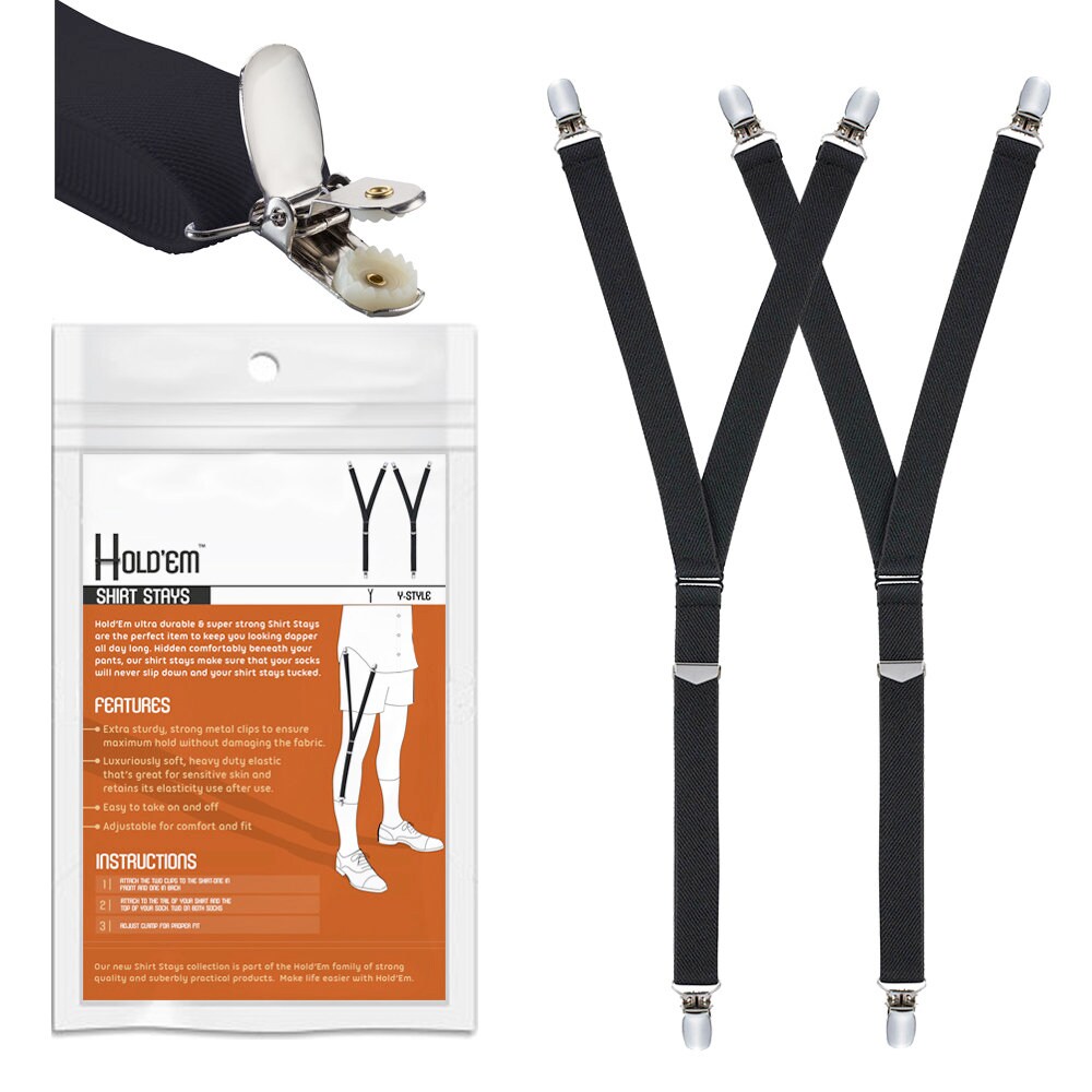 Holdem Shirt Stays for Men, Uniform Military Police, Dress Shirt Stay to Keep Shirt Tucked In Etsy