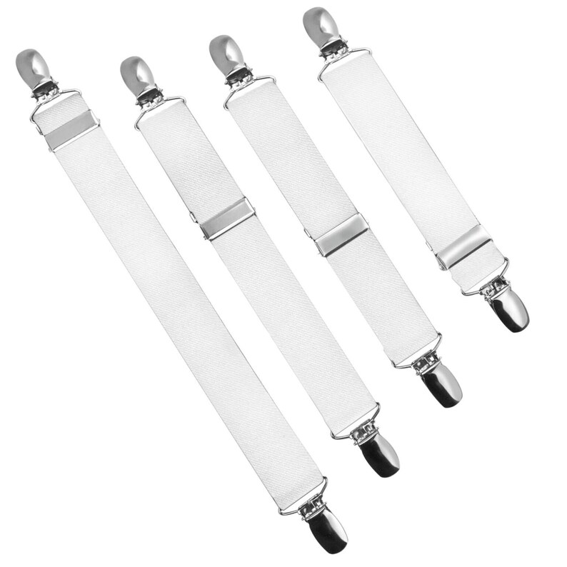 HoldEm Bed Sheet Fastener Suspenders AdjustableStraight or Etsy