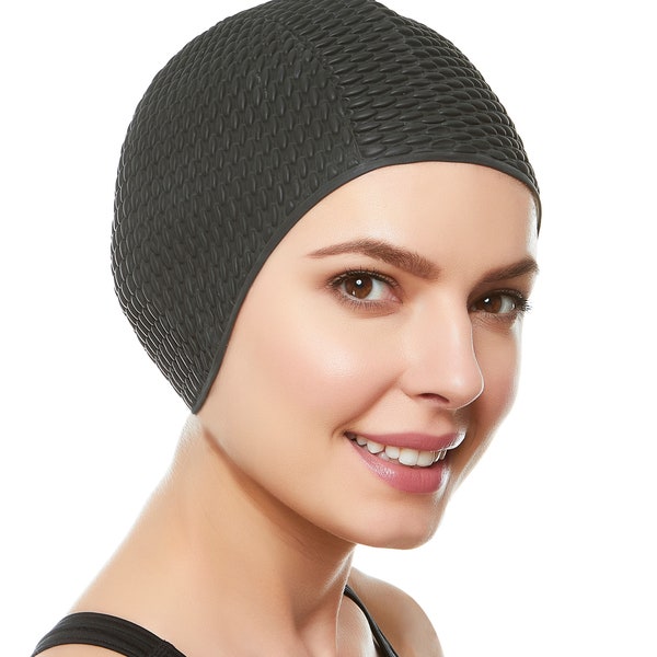 Rubber Bathing Cap Etsy