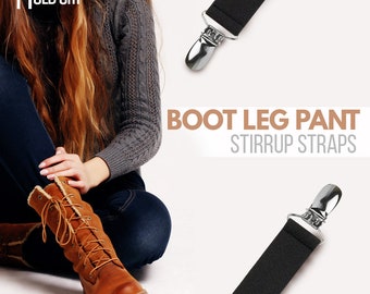 Hold'em Boot Clips Elastic Adjustable 