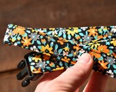 Dog collar, Spring dog collar, Girl dog collar, spring collar, flower dog collar, blue dog collar, orange dog collar, floral dog collar