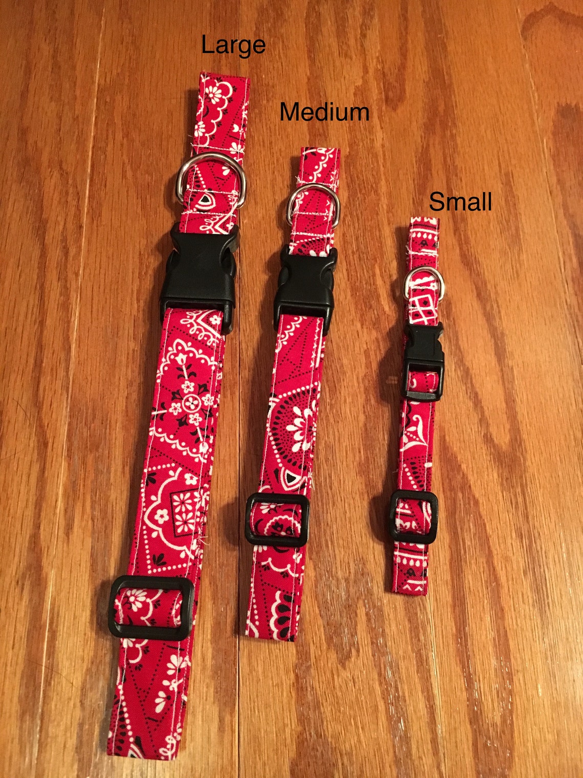 Dog Collar Christmas Holiday Small Medium Large Etsy