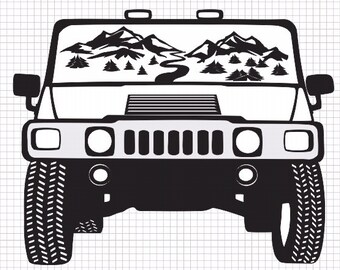 Free Free 159 Jeep Going Up Mountain Svg SVG PNG EPS DXF File