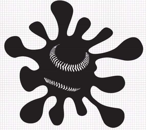 Download Splash Svg Baseball Svg Digital Download Paint Splash Svg Etsy