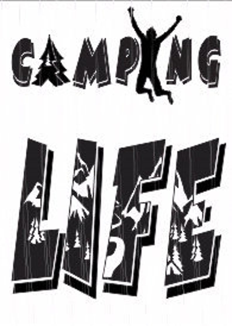 cricut svg svg cutting files Sublimation Camping life svg Camping svg cut file svg files for cricut silhouette svg vector