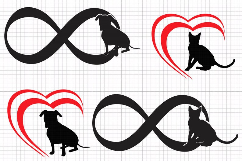 Download Dog Infinity Svg File For Cricut Sublimation Svg Svg File Silhouette Svg Love Pets Cat Cricut Svg Heart Svg Infinity Love Clip Art Art Collectibles Vidia Nl