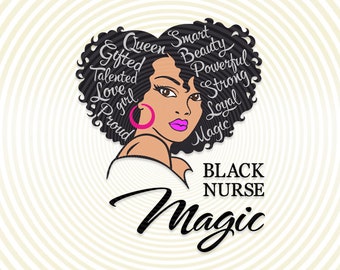 Download Black Nurse Svg Etsy