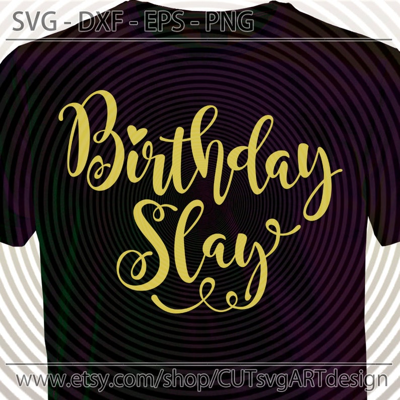 Download Birthday Slay SVG SVG Digital Download Birthday Squad | Etsy