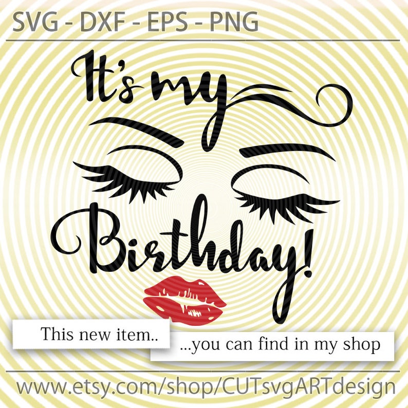 Download Its my birthday svg file Lady woman and martini wine glass ...